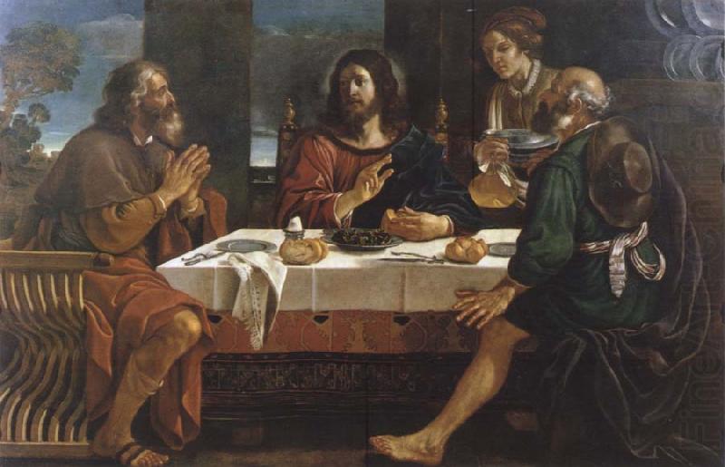 Christ in Emmaus, unknow artist